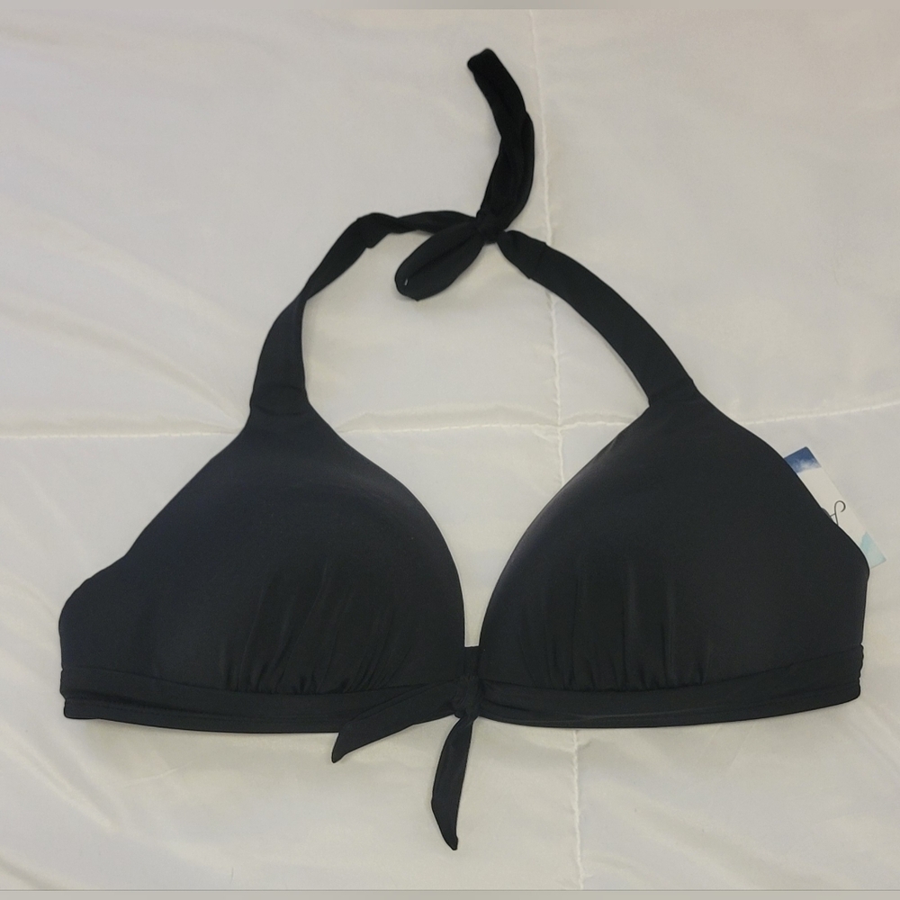 Maurices × American Beach halter top swim suit top NWT MED